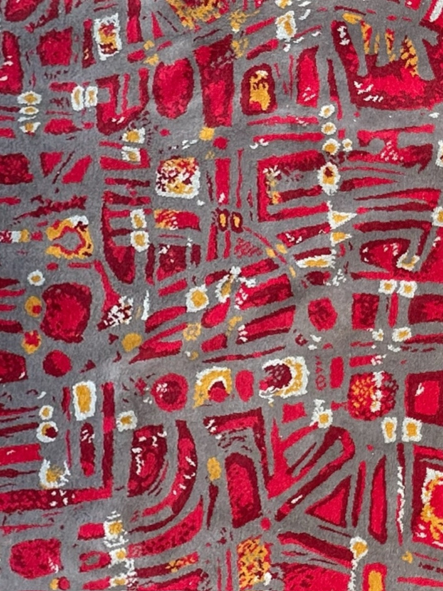 Robert WOGENSKY ( 1919-2019) tapis des années 1970 dimensions 3 x 2 m-photo-7