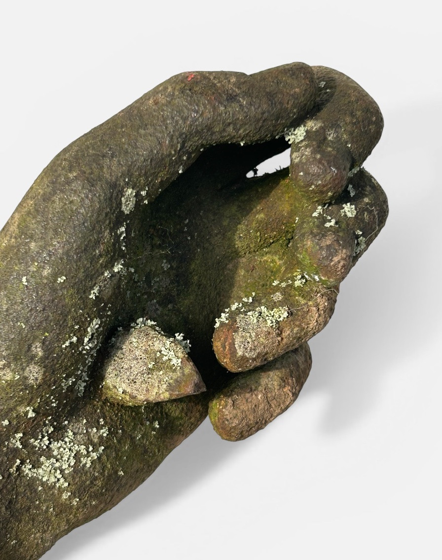 Grand Christ en croix en fonte du XIXéme siècle hauteur 150 cm - Crucifixion - religieux - -photo-4