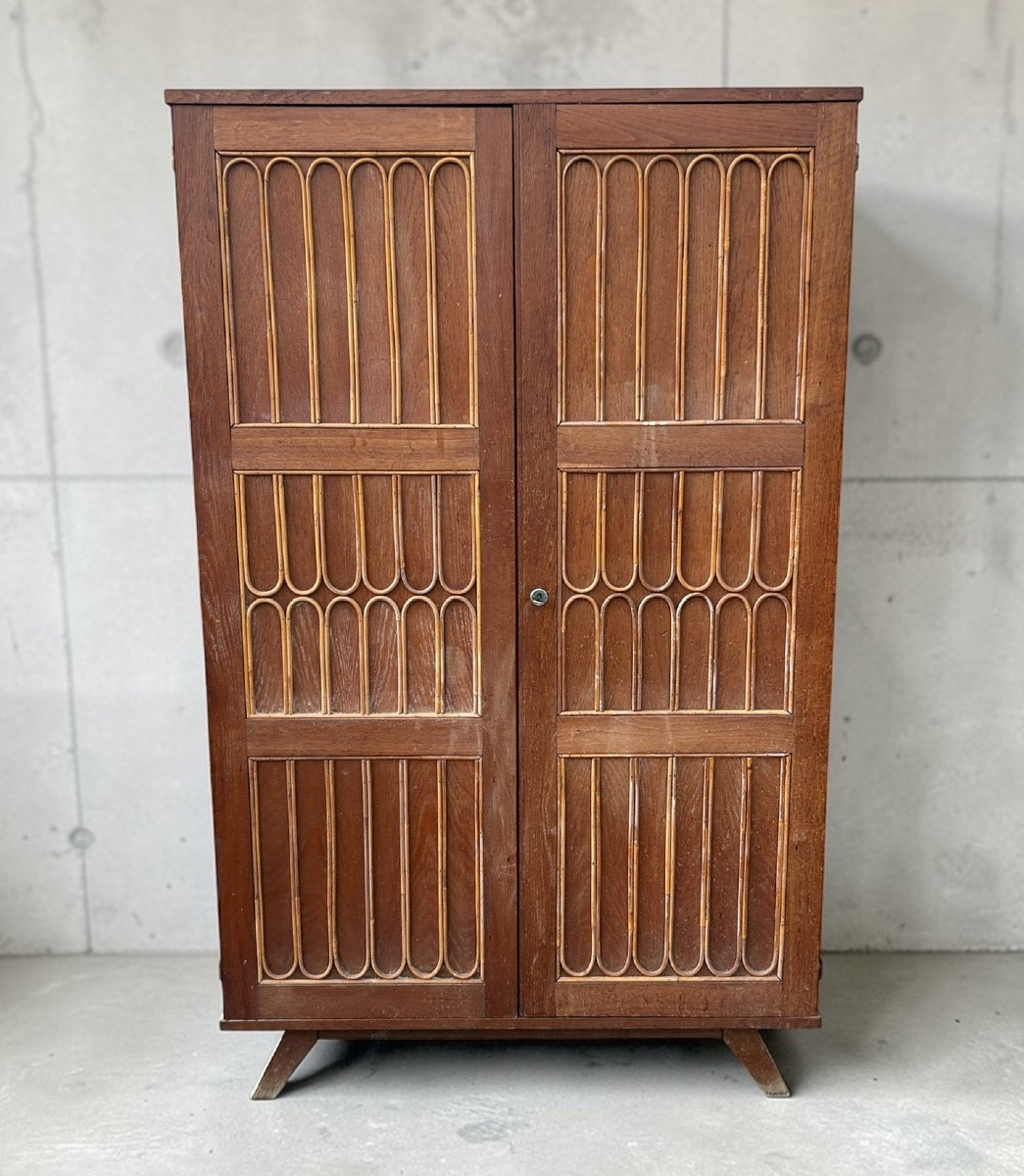 René Gabriel rare armoire vers 1945-50 mobilier de la reconstruction - après guerre -photo-5