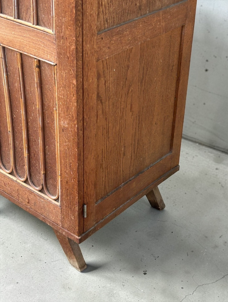 René Gabriel rare armoire vers 1945-50 mobilier de la reconstruction - après guerre -photo-6