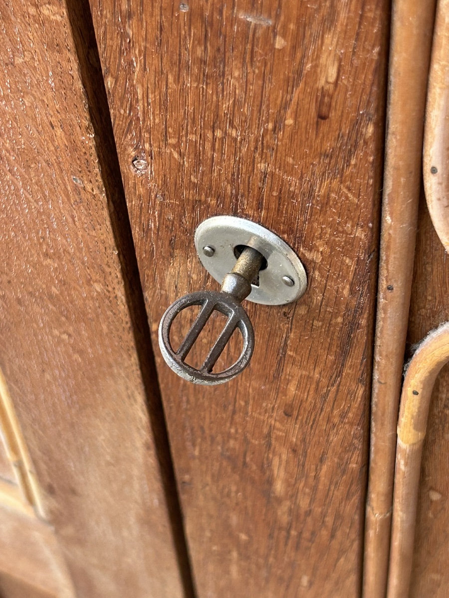René Gabriel rare armoire vers 1945-50 mobilier de la reconstruction - après guerre -photo-8