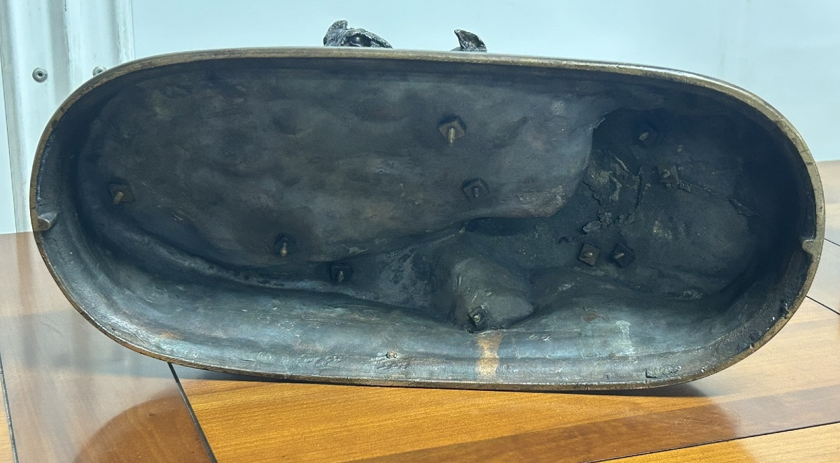 Pierre Jules Mène (1810-1879) chiens au terrier - sculpture en bronze d’époque XIXéme - chasse -photo-4