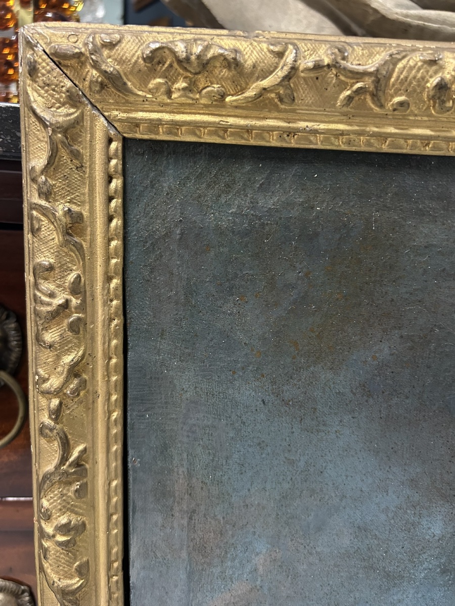 18th-century French School Portrait Of An Adolescent Louis XV After J-b Van Loo H 88 Cm-photo-7