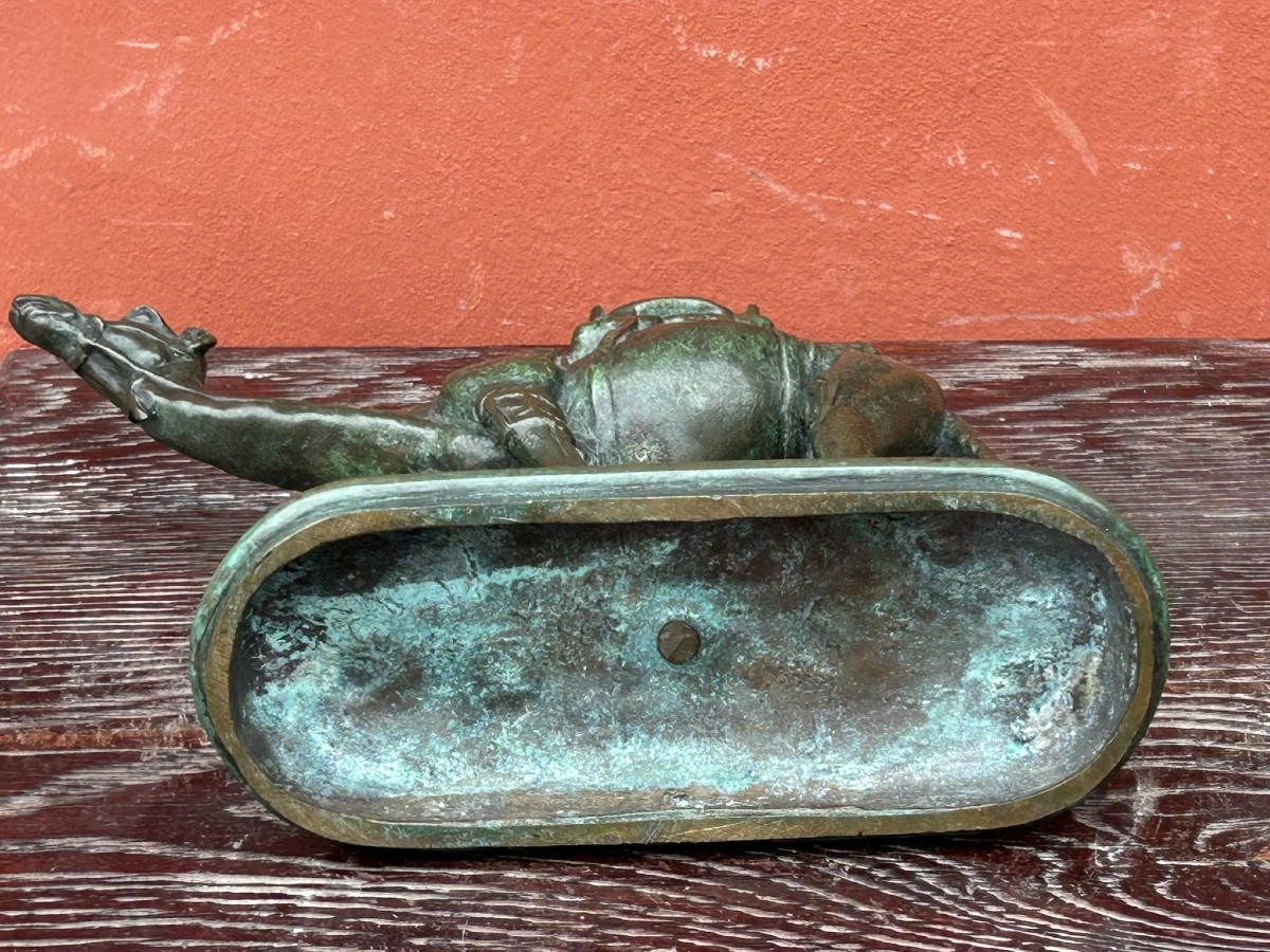 Louis Alfred Barye, Dit Barye Le Fils (1839-1895) Bronze Harnessed Dromedary 19th Century Camel-photo-7