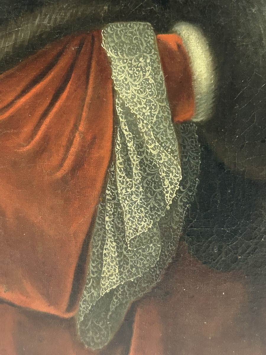 Late 18th Century Oil On Canvas - Portraits-photo-5