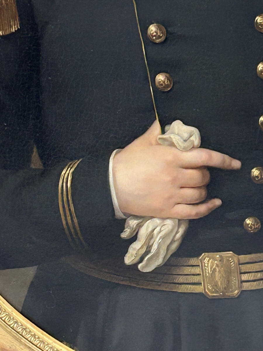 Portrait d’officier militaire à la légion d’honneur du second empire vers 1850 Napoléon III -photo-1