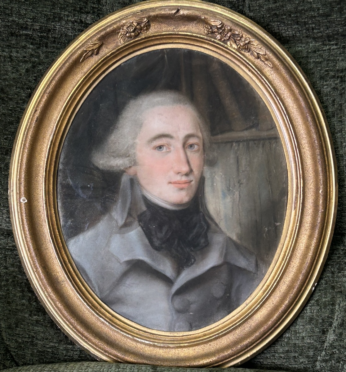Late 18th Century - Directoire - Late Louis XVI Pastel Portrait Of A Man-photo-6