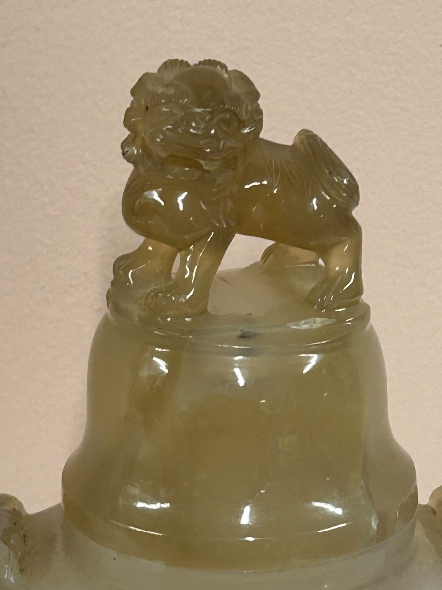 Agate Tripod Perfume Burner And Lid China Circa 1940-50 - Chinese H 17 Cm-photo-2
