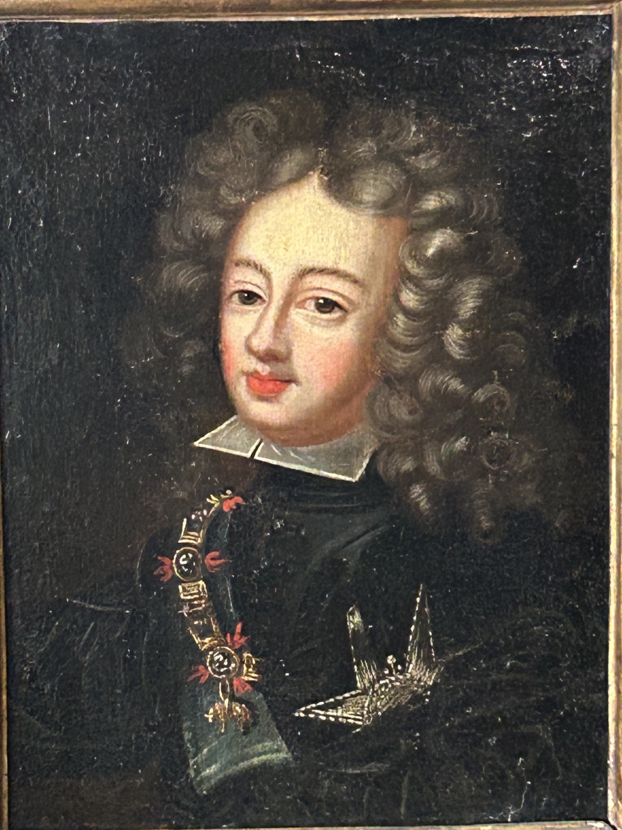 Ècole Française du XVIIIème portrait de Philippe V d’Espagne (1683-1746) huile sur toile -photo-2