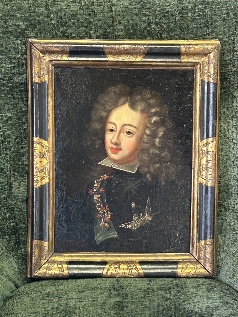 Ècole Française du XVIIIème portrait de Philippe V d’Espagne (1683-1746) huile sur toile 