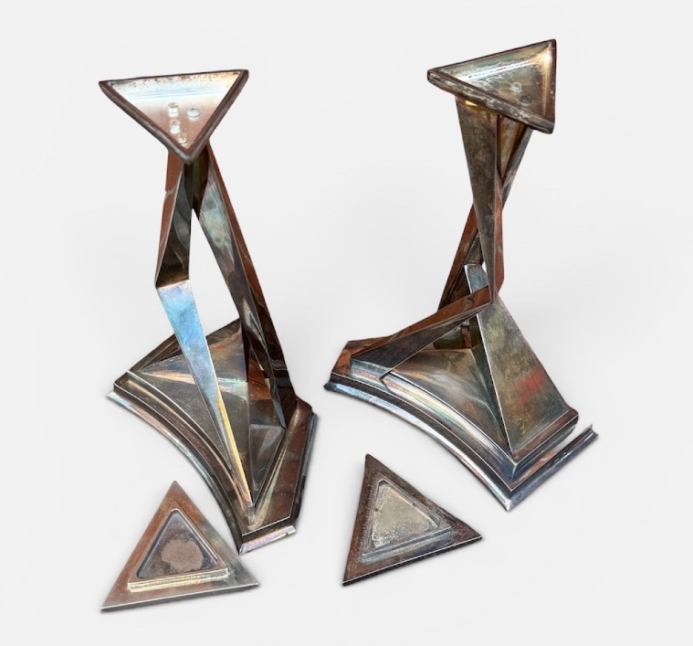 Salvador Dali (1904-1989) Castor And Pollux, 1914, Silvered Bronze, Signed, Titled And Numbered-photo-2
