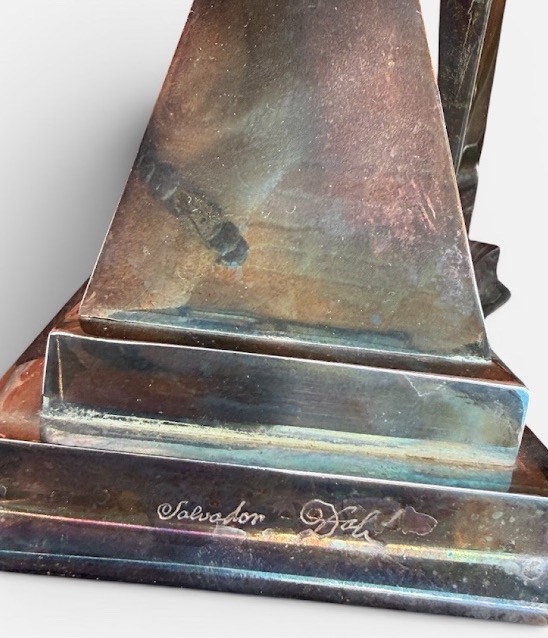 Salvador Dali (1904-1989) Castor And Pollux, 1914, Silvered Bronze, Signed, Titled And Numbered-photo-5