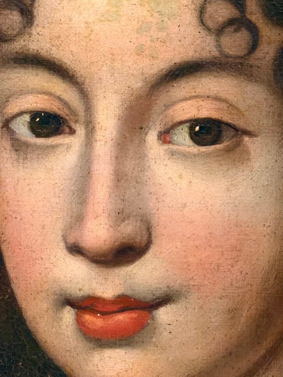 Portrait de Marie - Adélaïde de Savoie Duchesse de bourgogne dauphine de France (1685-1712)-photo-2