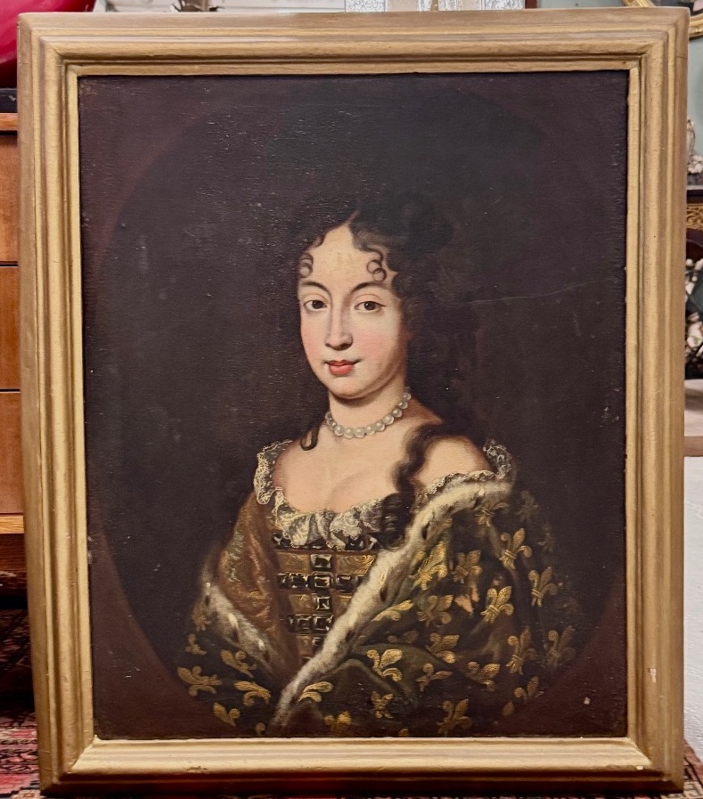 Portrait de Marie - Adélaïde de Savoie Duchesse de bourgogne dauphine de France (1685-1712)