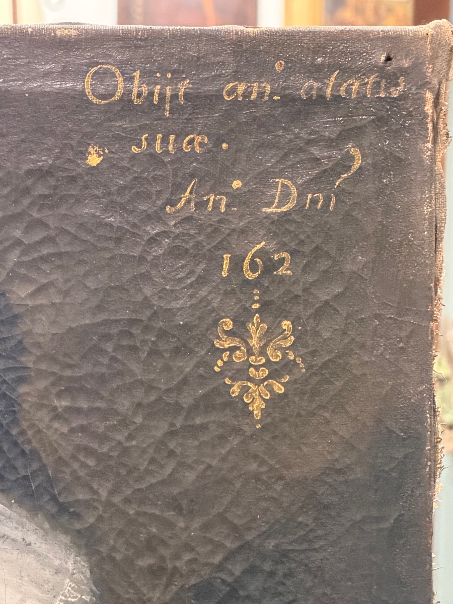 École Espagnole du début du XVIIème Portrait d’homme à la collerette vers 1620 huile /toile-photo-1