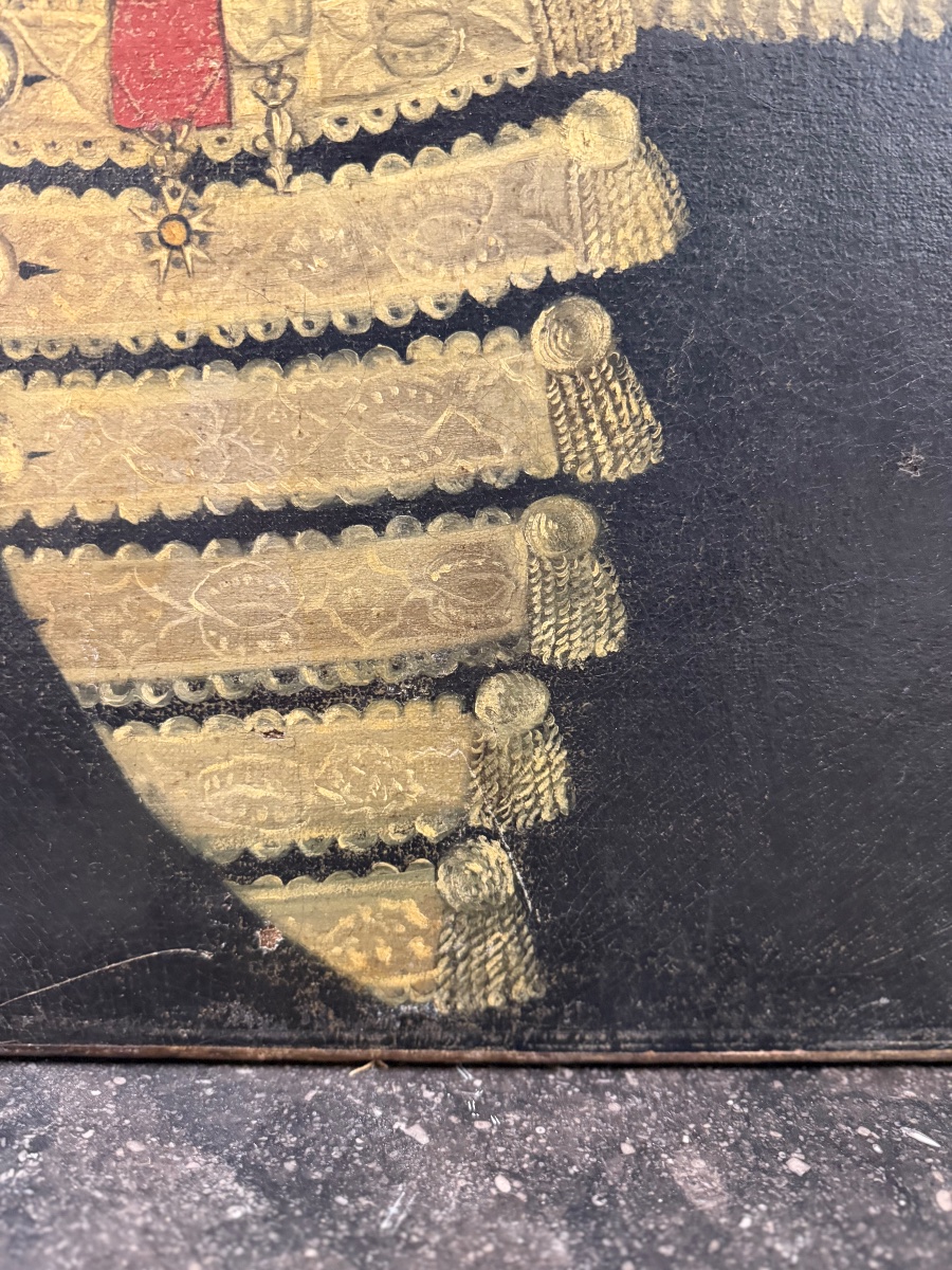 Portrait de militaire du début du XIXème siècle d’époque Empire Napoléon Bonaparte -photo-2