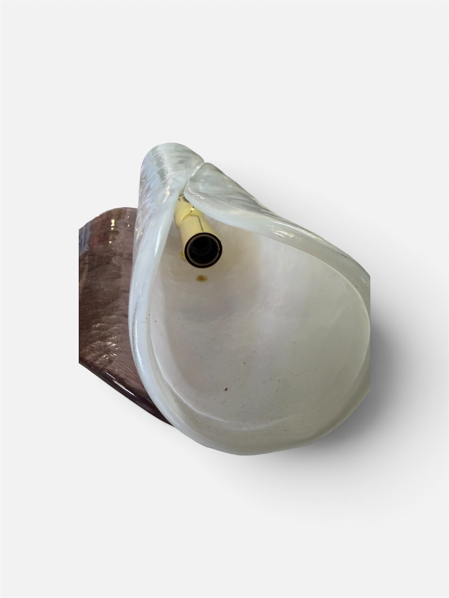 Pair Of Murano Glass Wall Sconces From The 1980s -photo-4