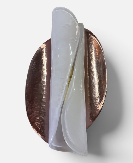 Pair Of Murano Glass Wall Sconces From The 1980s -photo-4