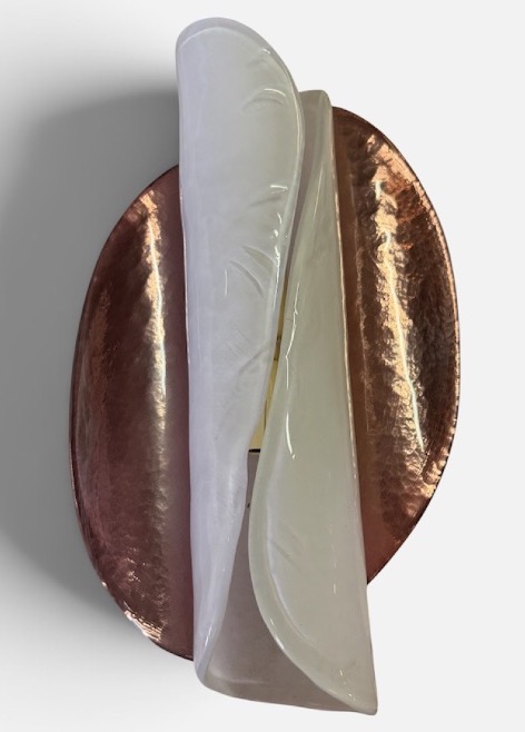 Pair Of Murano Glass Wall Sconces From The 1980s -photo-5