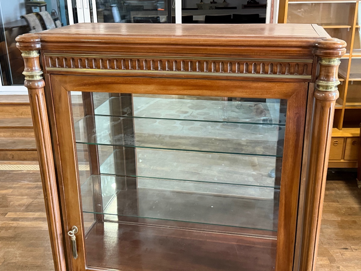 Sideboard—mahogany Display Cabinet In The Louis XVI Style, Circa 1900 -photo-5
