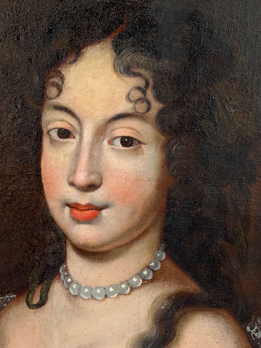 Portrait de Marie - Adélaïde de Savoie Duchesse de bourgogne dauphine de France (1685-1712)-photo-4