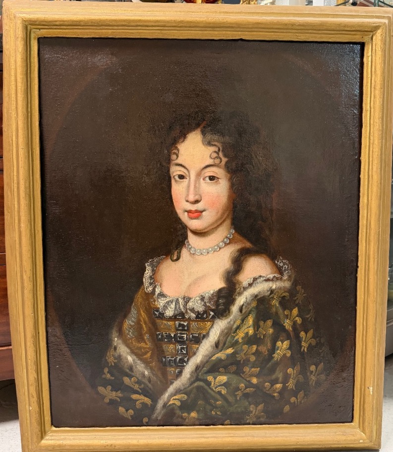 Portrait de Marie - Adélaïde de Savoie Duchesse de bourgogne dauphine de France (1685-1712)