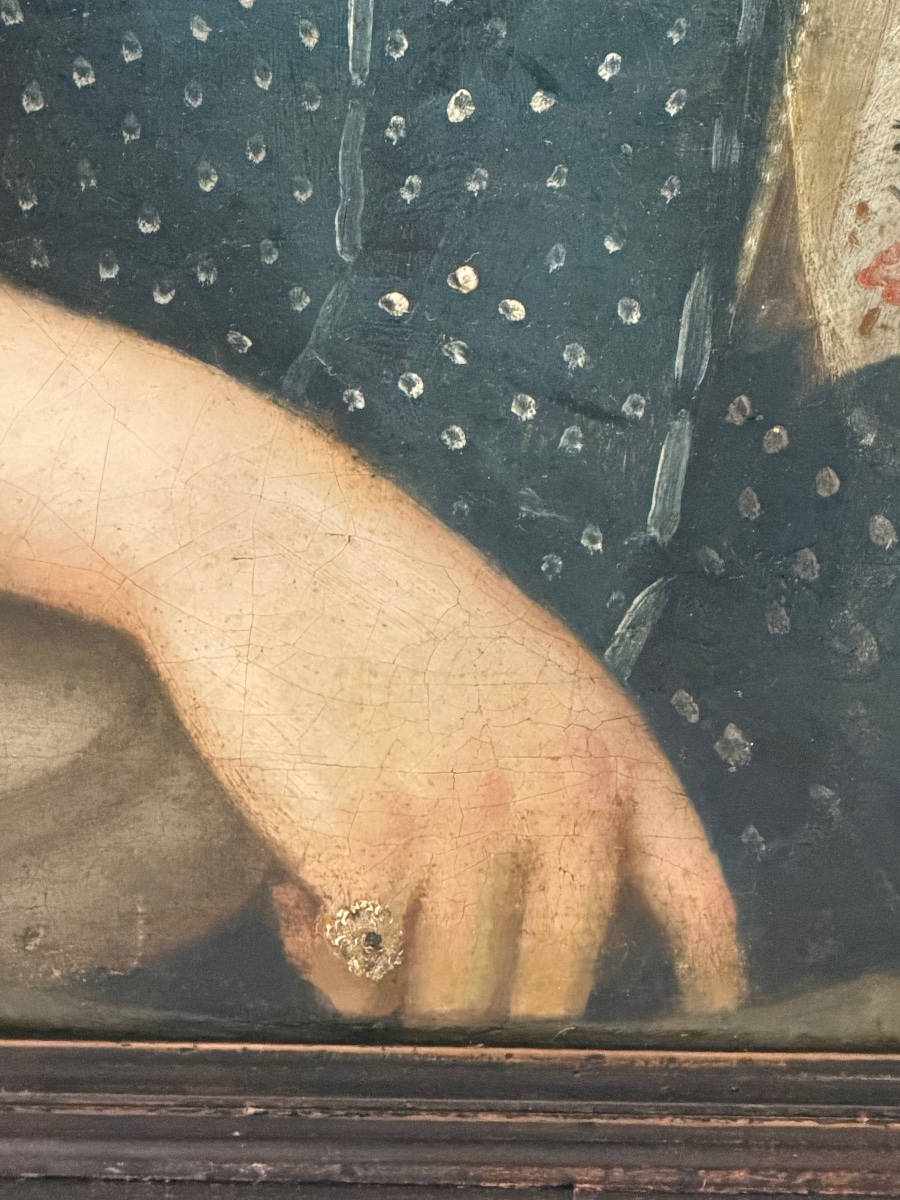 Portrait Of A Woman, 18th-century French School—oil On Canvas -photo-7