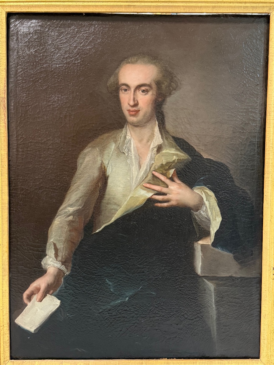 18th-century French School Portrait Of Louis Honoré Lejeans—member Of The 1789 National Assembly -photo-2