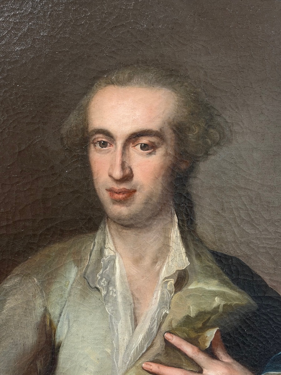 18th-century French School Portrait Of Louis Honoré Lejeans—member Of The 1789 National Assembly -photo-3