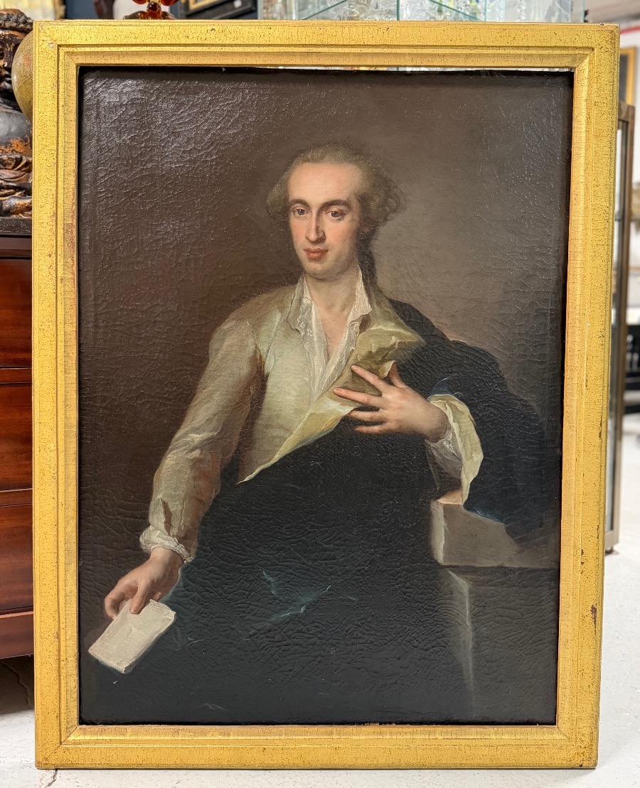 18th-century French School Portrait Of Louis Honoré Lejeans—member Of The 1789 National Assembly -photo-6