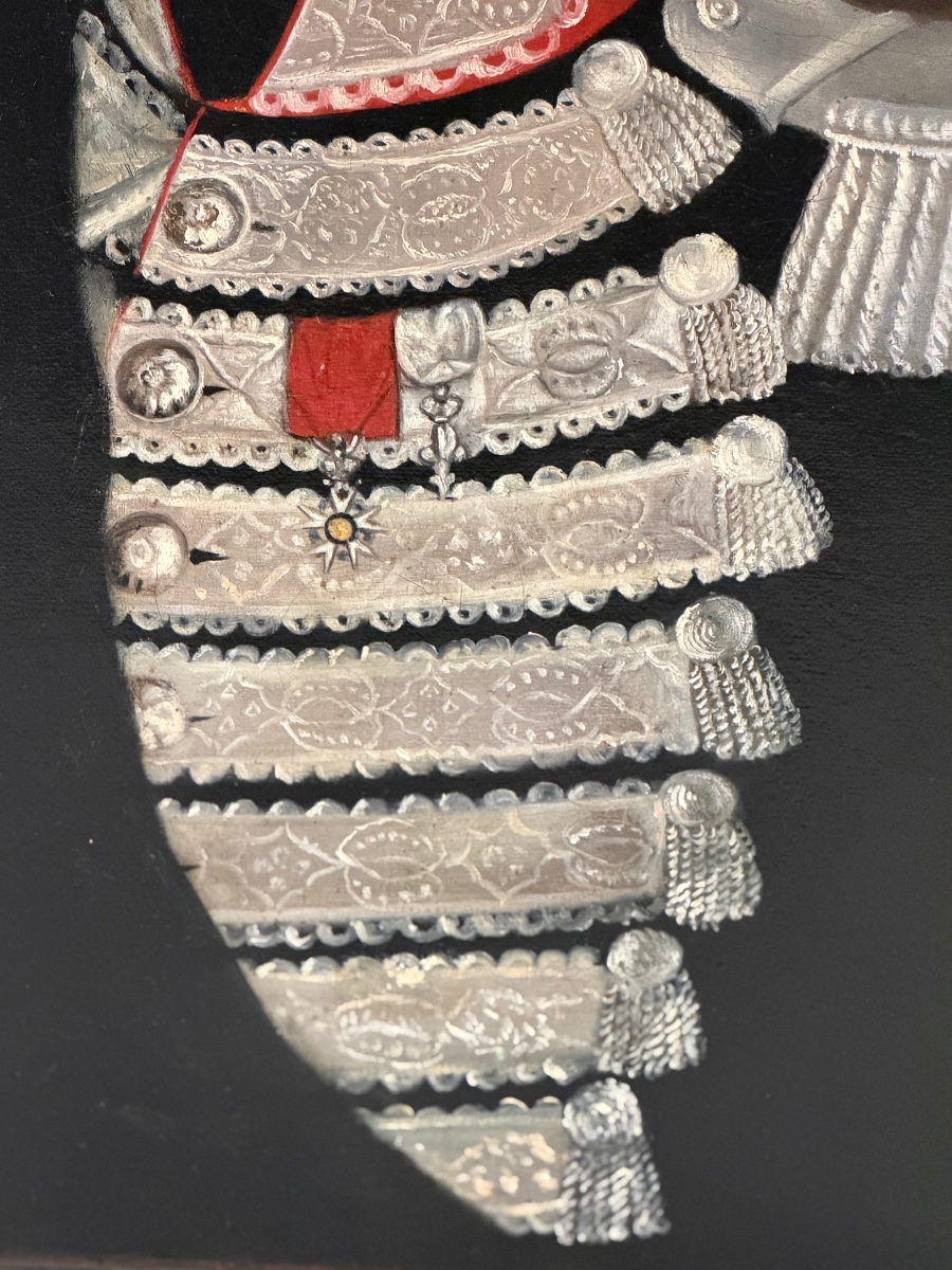 Portrait Of A Soldier From The Early 19th Century, During The Napoleonic Empire Era -photo-3