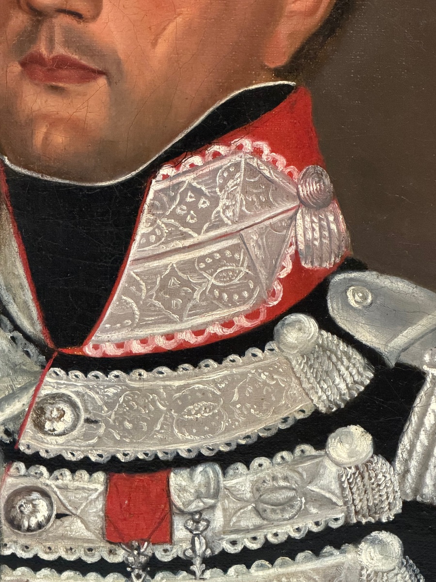 Portrait Of A Soldier From The Early 19th Century, During The Napoleonic Empire Era -photo-7