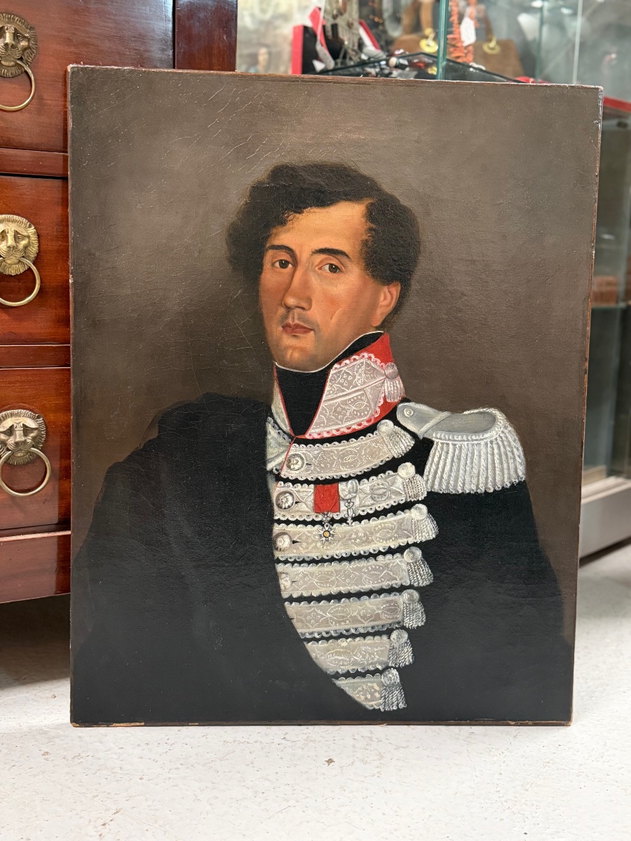 Portrait Of A Soldier From The Early 19th Century, During The Napoleonic Empire Era -photo-8