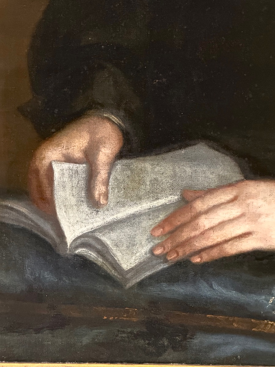 Godfrey KNELLER (1646-1723), attribué à  Portrait présumé du révérend J Frankland of Thirkleby-photo-4
