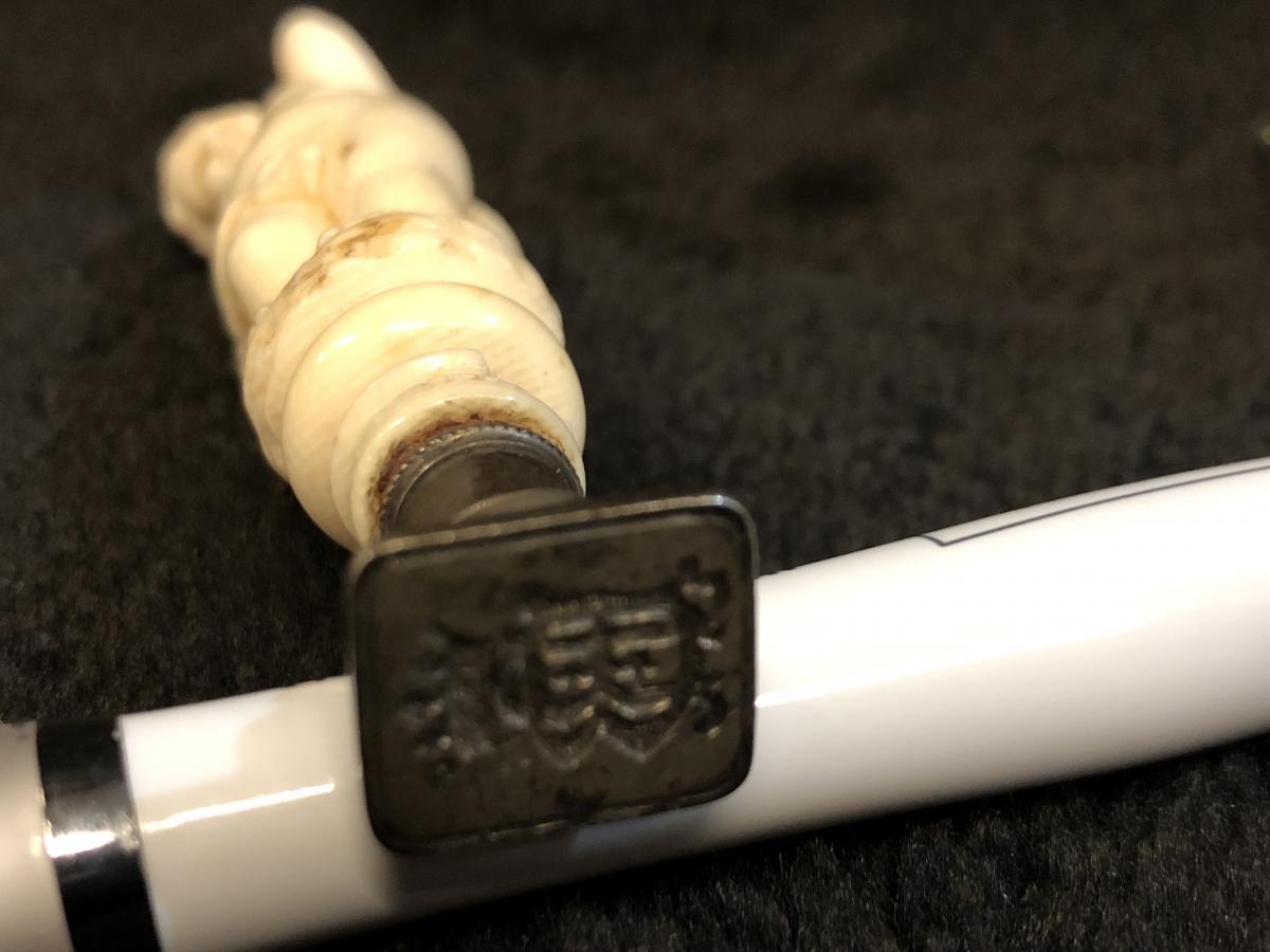 Ivory Seal Seal Napoleon III Bacchus-photo-4
