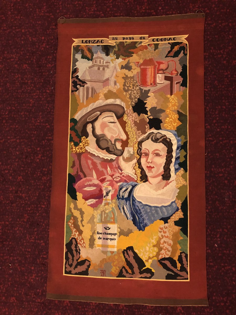 Tapestry De Beauvais Fine Champagne Advertising-photo-2