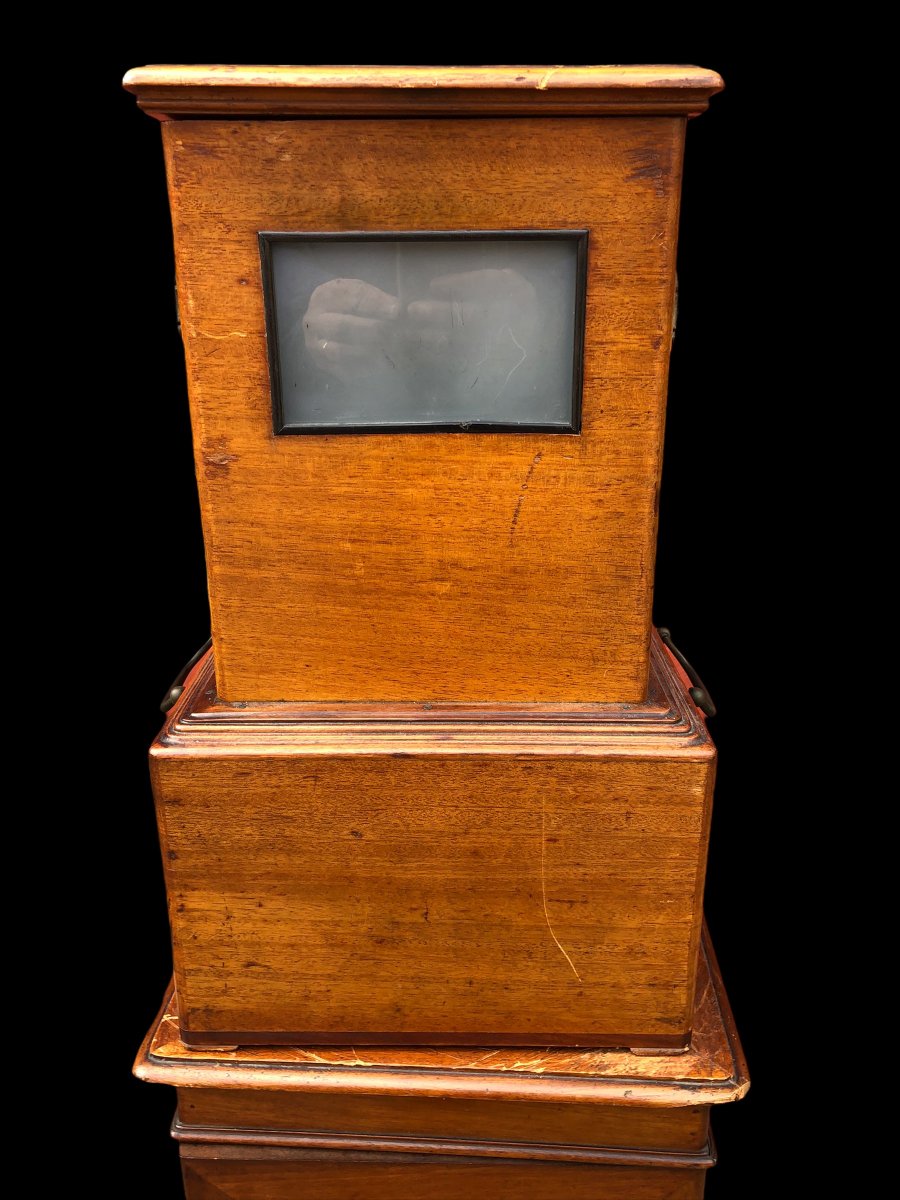 Mahogany Column Taxiphote Stereoscopic Viewer-photo-4