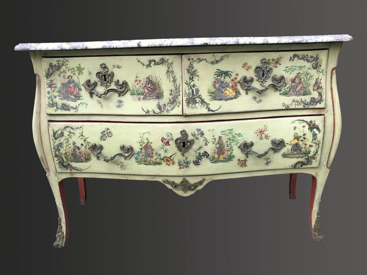 Commode Arte Povera Italie époque XVIIIéme