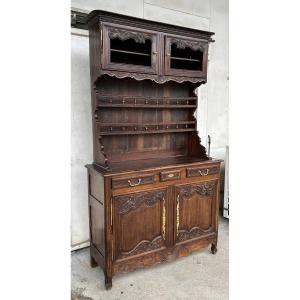 Norman Dresser Buffet In Ash Louis XV Style XIXth Century