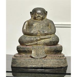 Thai Ormolu Buddha By Phra Sangkachai Kingdom Of Rattanakosin Late 19th Century