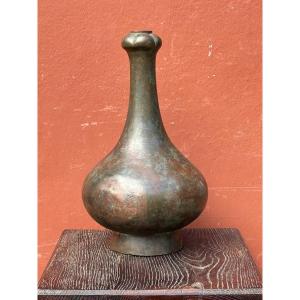 Rare vase rituel en bronze archaïque Chine dynastie HAN ( 206 AV. JC-220 AP.JC) Chinese