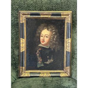 Ècole Française du XVIIIème portrait de Philippe V d’Espagne (1683-1746) huile sur toile