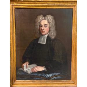 Godfrey Kneller (1646–1723), Attributed To Presumed Portrait Of The Reverend J. Frankland Of Thirkleby