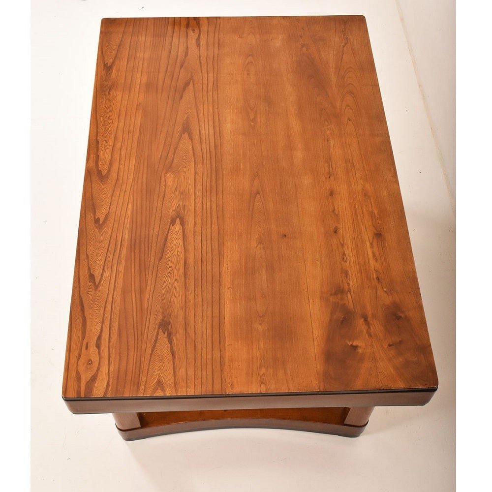 Modern And Design Furniture, Italian Design, Dining Table,1950s/60s, Cherry Wood. (tav40)-photo-1