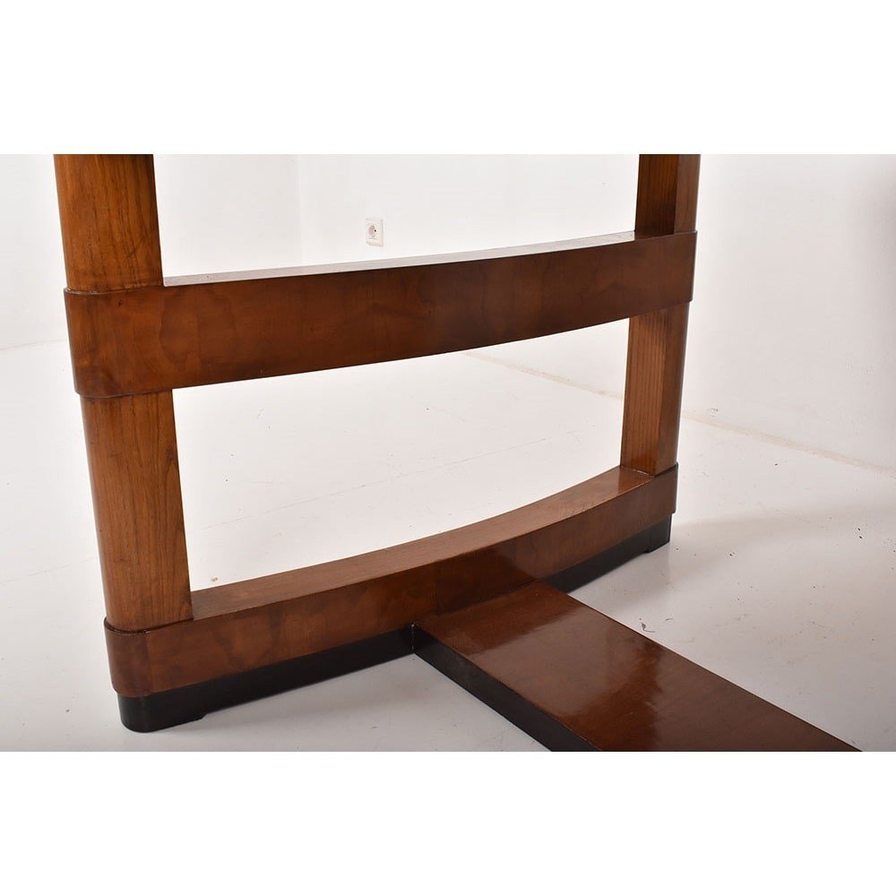 Modern And Design Furniture, Italian Design, Dining Table,1950s/60s, Cherry Wood. (tav40)-photo-3