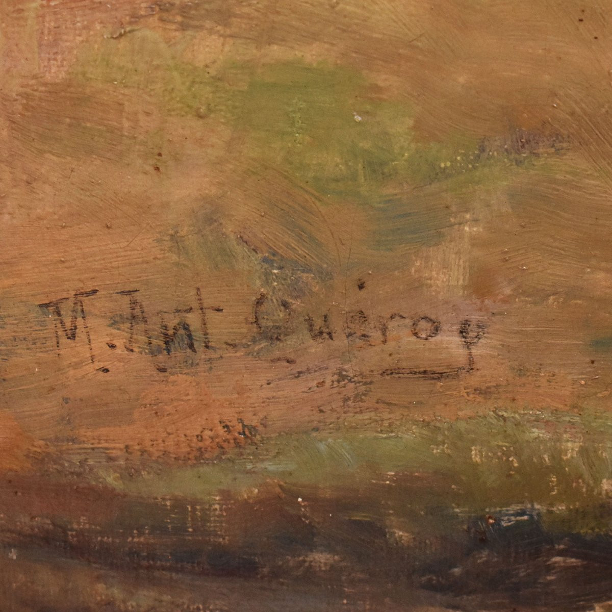 Tableau Ancien, Marie Antoinette Queroy, Nature Morte De Roses, Huile Sur Toile, XX. (QF681)-photo-4