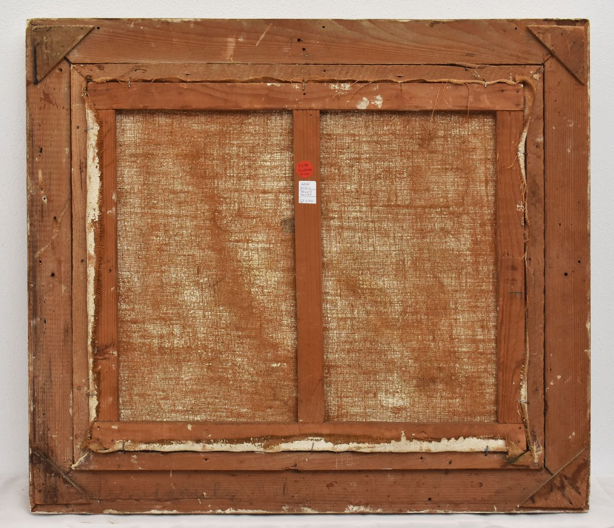 Art Deco Still Life Painting, Flowers Vase Painting, Zinnias And Gerberas,  Canvas, (qf700)-photo-6