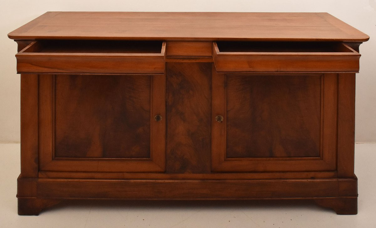 Antique Furniture, Large Antique Louis Philippe French Walnut Cupboard,19th Century. (cre43)-photo-4