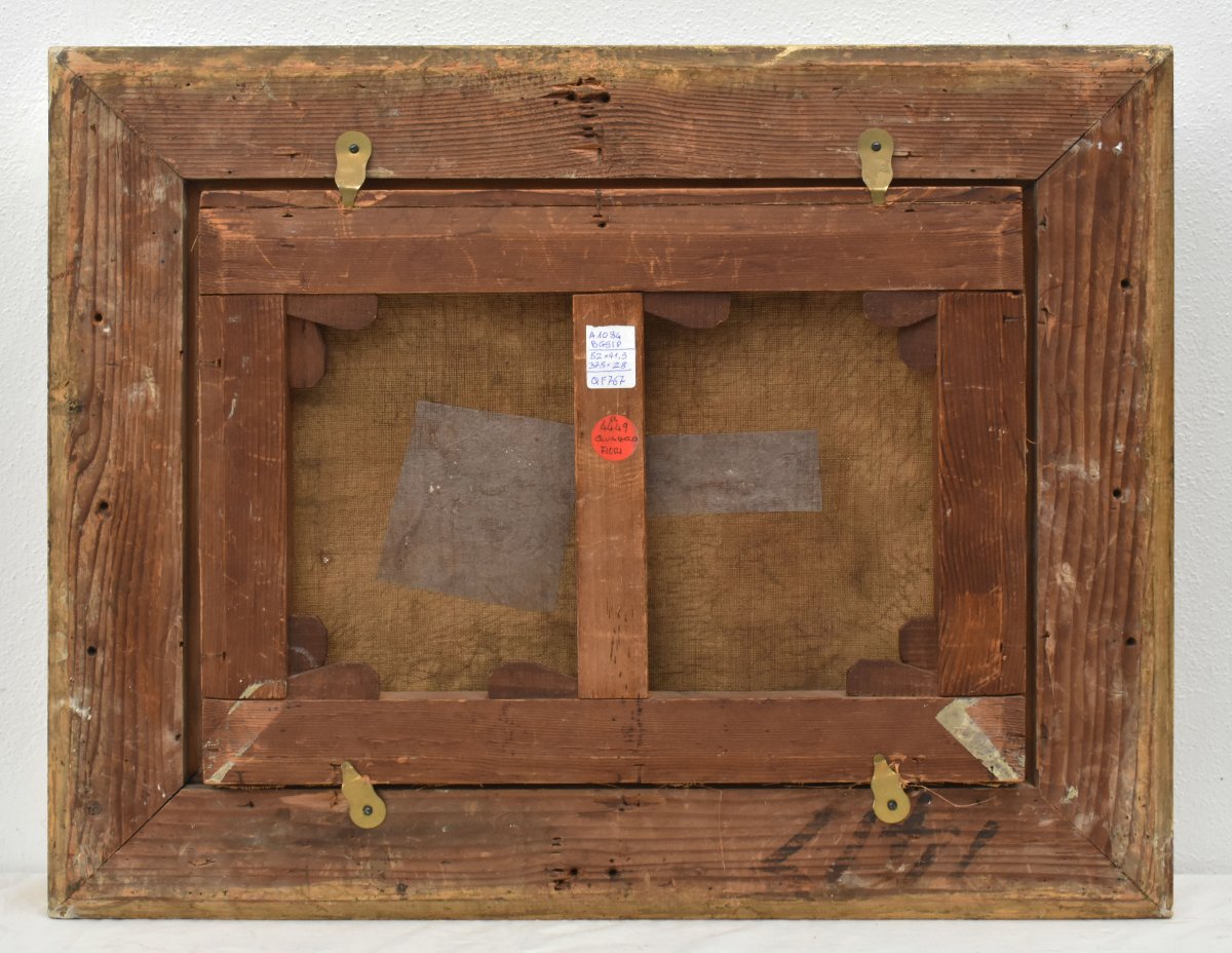 Nature Morte Florale, Jean-Marie Poy, Roses Rouges Et Blanches, XIX. (QF767)-photo-6