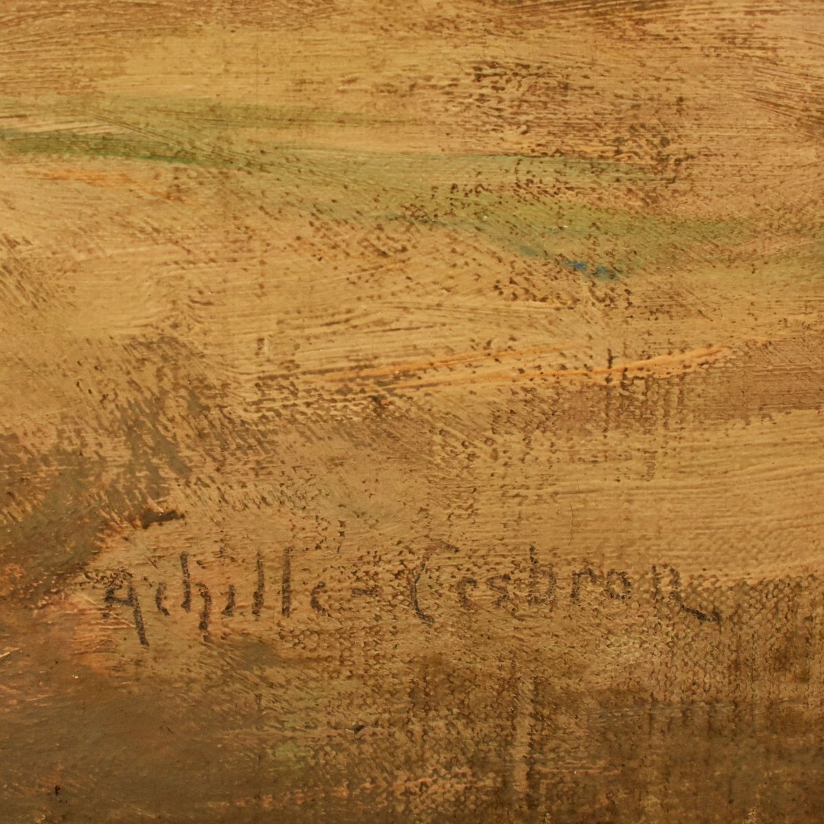 Flowers  Still Life Painting, Jeté De Roses, Oil On Canvas, Antique Painting, XIX. (qf782)-photo-4